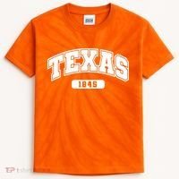Texas Collegiate Style 1845 Kids Tie-Dye T-Shirt thumb 0
