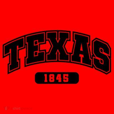 Texas Collegiate Style 1845 Santa Hat