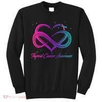 Thyroid Cancer Survivor Support Thyroid Cancer Warrior Sweatshirt thumb 0