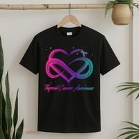 Thyroid Cancer Survivor Support Thyroid Cancer Warrior T-Shirt thumb 2