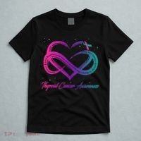 Thyroid Cancer Survivor Support Thyroid Cancer Warrior T-Shirt thumb 5