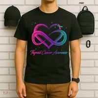 Thyroid Cancer Survivor Support Thyroid Cancer Warrior T-Shirt thumb 6