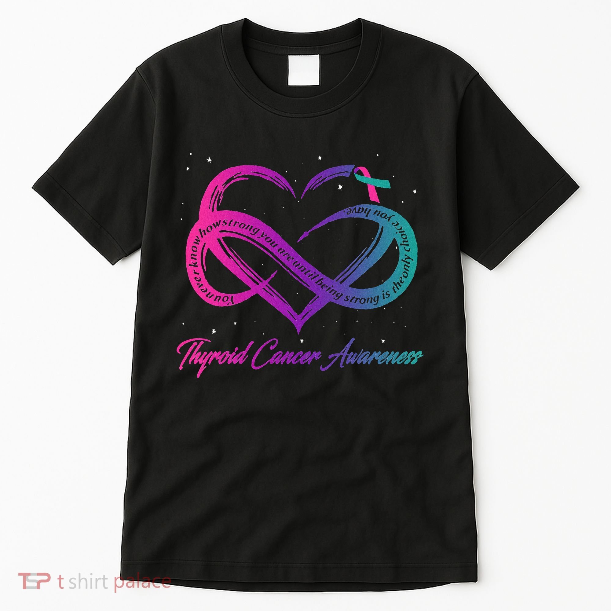 Thyroid Cancer Survivor Support Thyroid Cancer Warrior Tall T-Shirt
