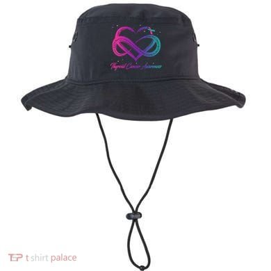 Thyroid Cancer Survivor Support Thyroid Cancer Warrior Bucket Hat
