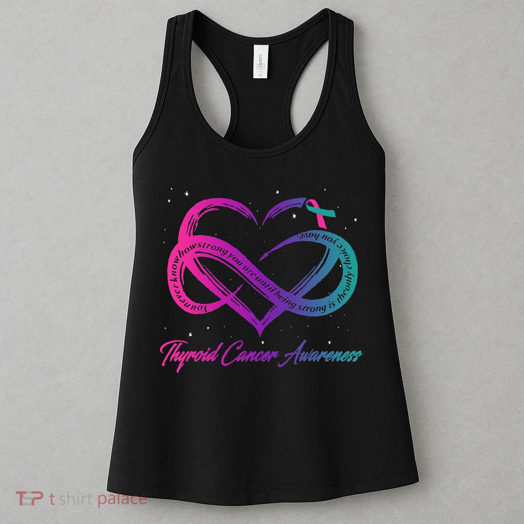 Thyroid Cancer Survivor Support Thyroid Cancer Warrior Women's Tank Top