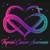 Thyroid Cancer Survivor Support Thyroid Cancer Warrior Baby Bodysuit thumb 2