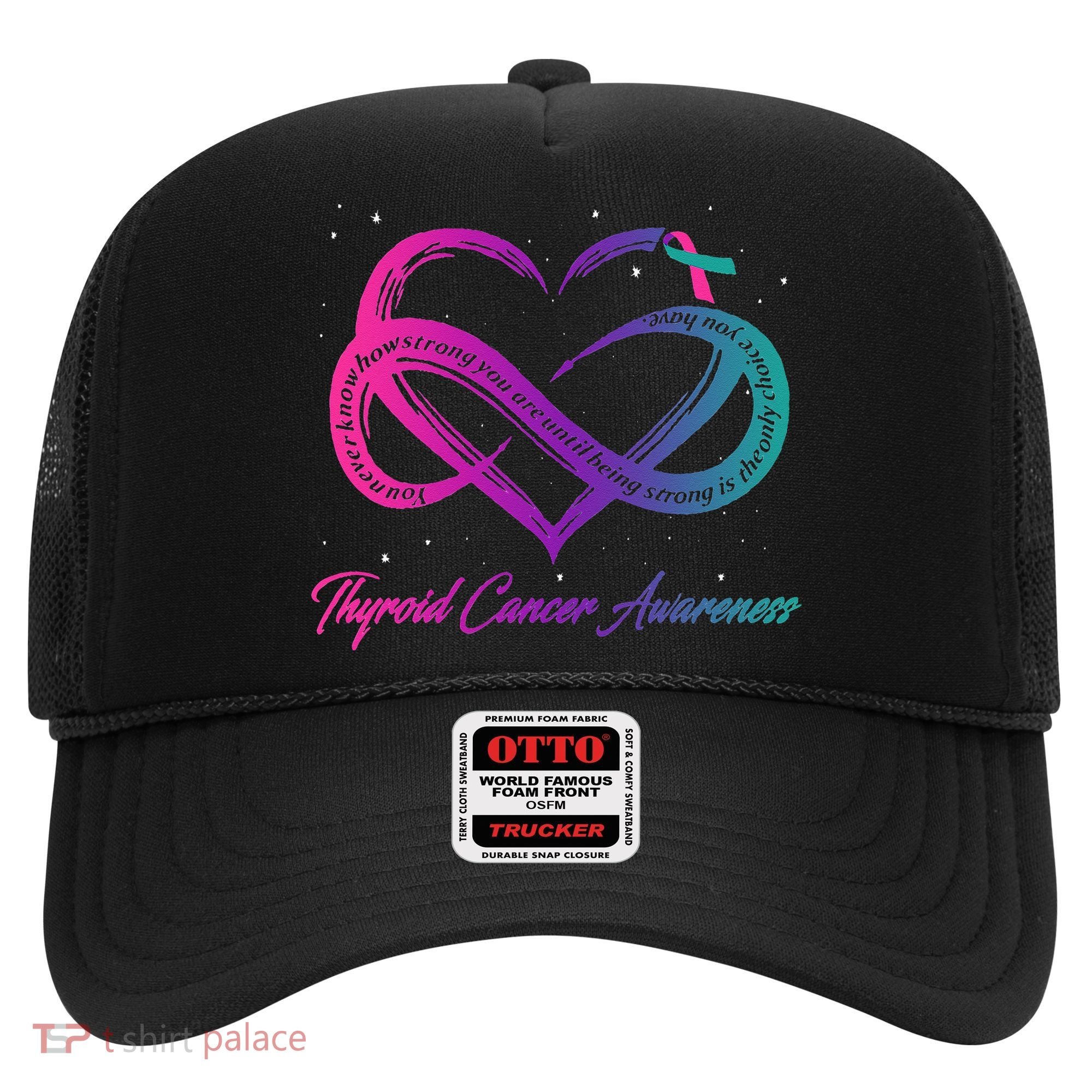 Thyroid Cancer Survivor Support Thyroid Cancer Warrior Hat