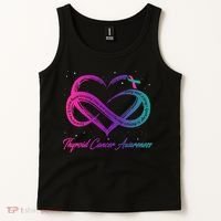 Thyroid Cancer Survivor Support Thyroid Cancer Warrior Tank Top thumb 2