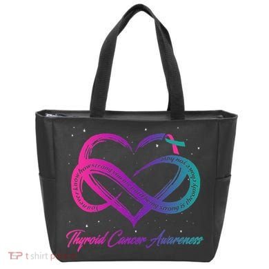Thyroid Cancer Survivor Support Thyroid Cancer Warrior Tote Bag