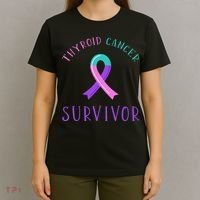 Thyroid Cancer Survivor T-Shirt thumb 4
