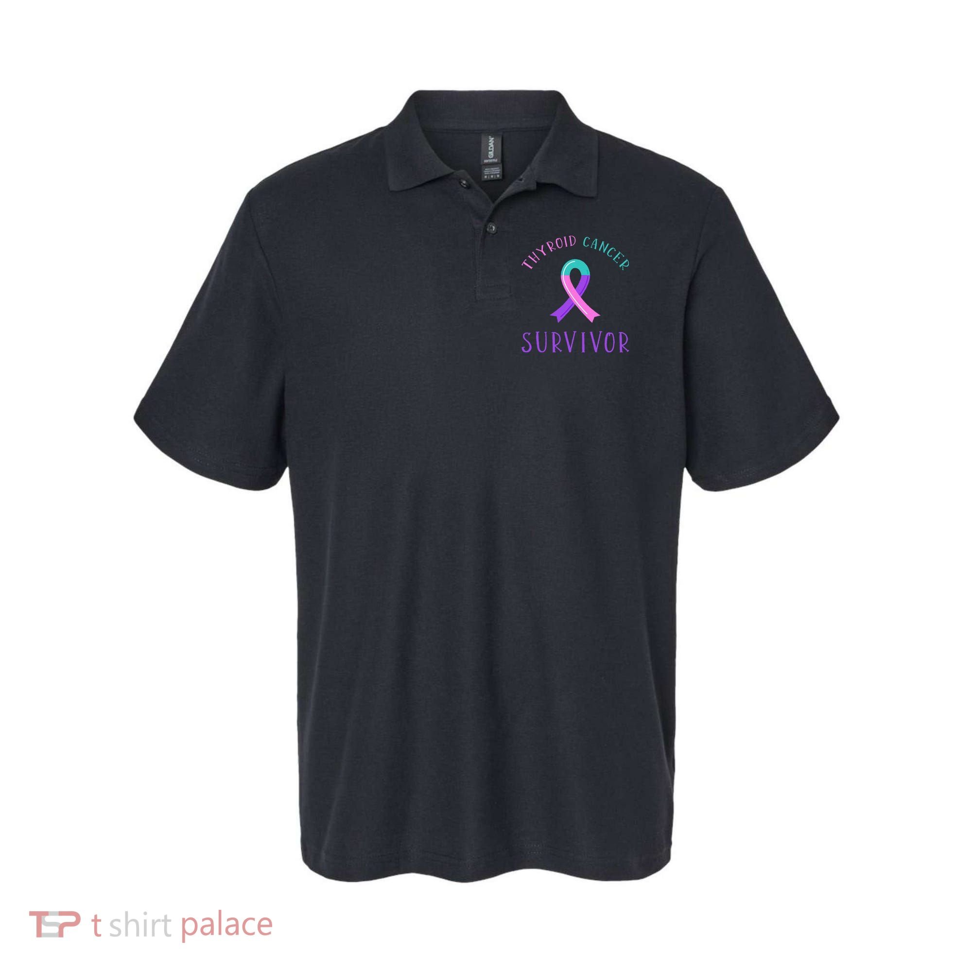 Thyroid Cancer Survivor Polo