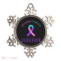 Thyroid Cancer Survivor Ornament thumb 0