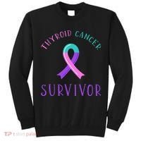 Thyroid Cancer Survivor Tall Sweatshirt thumb 0