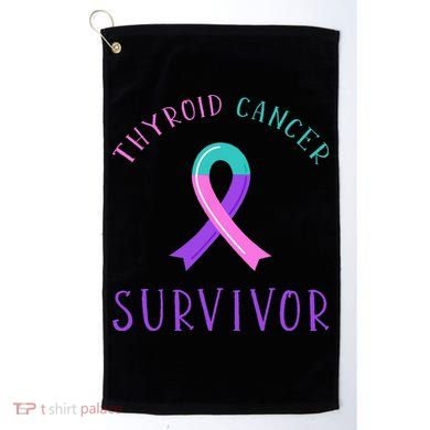 Thyroid Cancer Survivor Golf Towel