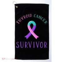 Thyroid Cancer Survivor Golf Towel thumb 0
