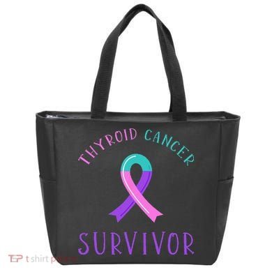 Thyroid Cancer Survivor Tote Bag