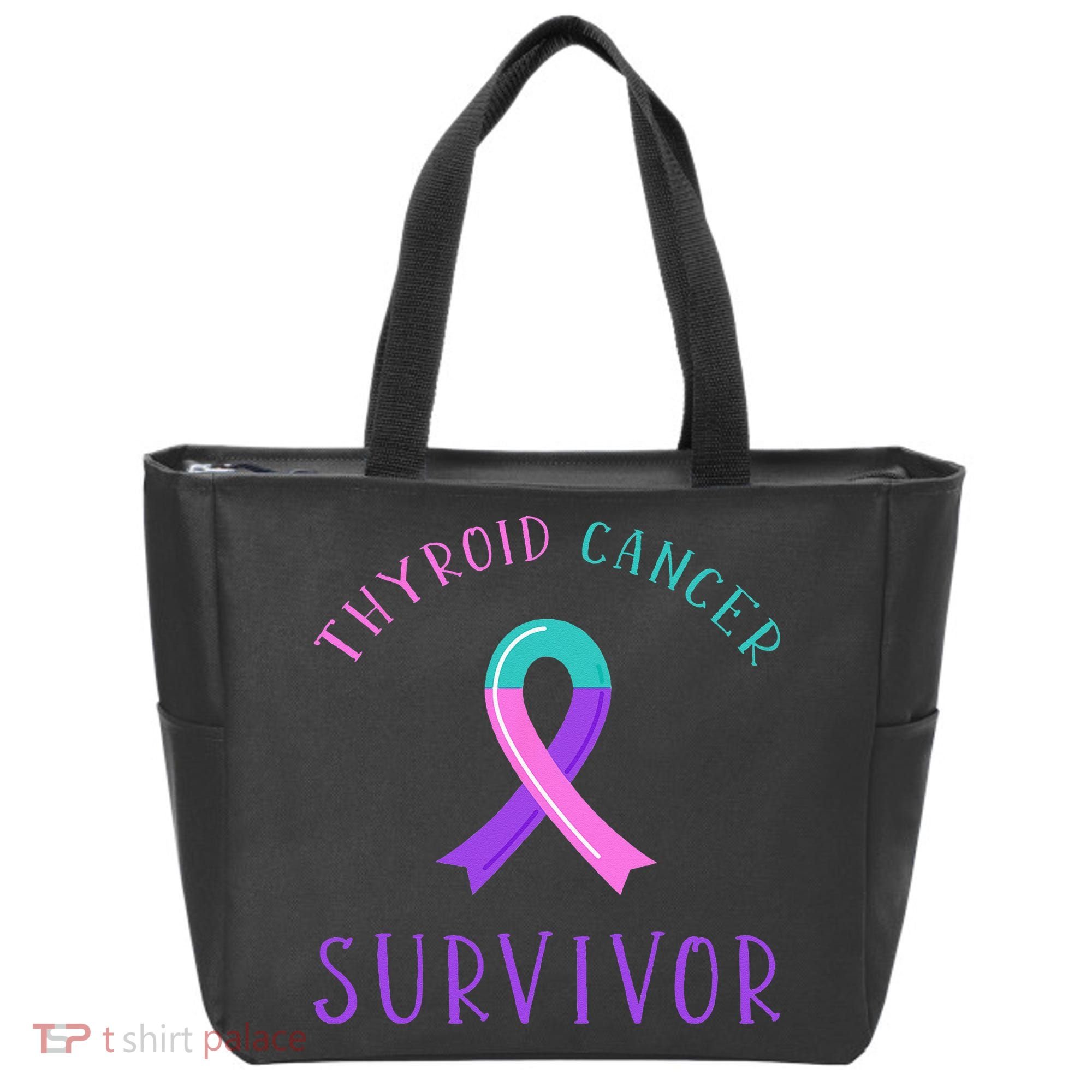 Thyroid Cancer Survivor Tote Bag