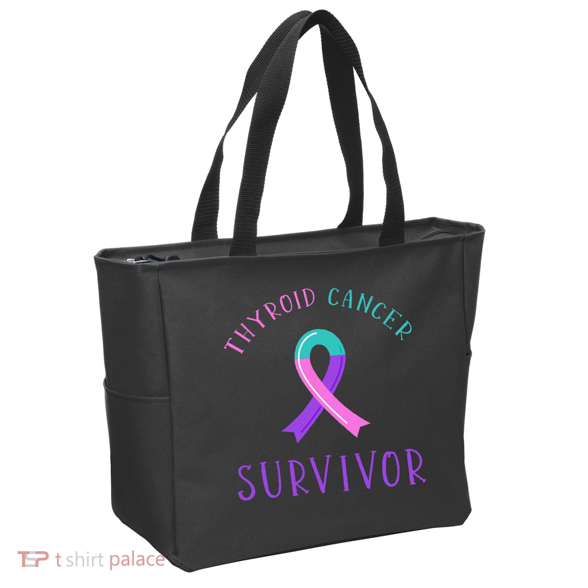 Thyroid Cancer Survivor Tote Bag