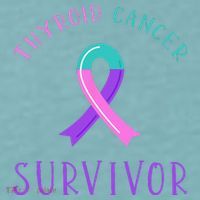 Thyroid Cancer Survivor Sueded Cloud Jersey T-Shirt thumb 2