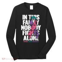 Thyroid Cancer Support Family Thyroid Cancer Awareness Long Sleeve Shirt thumb 0