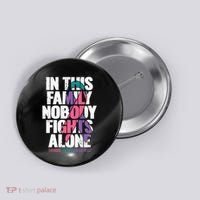 Thyroid Cancer Support Family Thyroid Cancer Awareness Button thumb 0