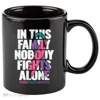 Thyroid Cancer Support Family Thyroid Cancer Awareness 11oz C Handle Ceramic Mug thumb 0