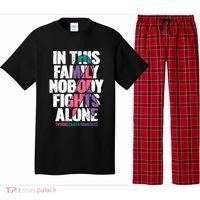 Thyroid Cancer Support Family Thyroid Cancer Awareness Pajama Set thumb 0