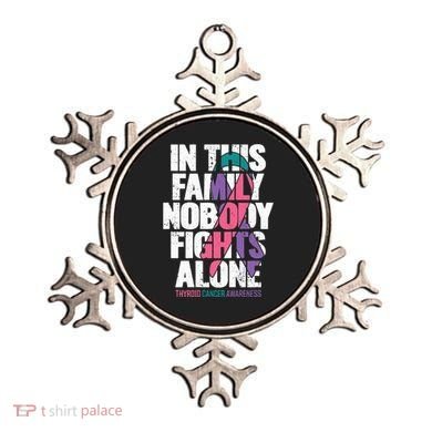 Thyroid Cancer Support Family Thyroid Cancer Awareness Ornament