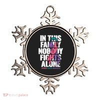 Thyroid Cancer Support Family Thyroid Cancer Awareness Ornament thumb 0