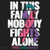 Thyroid Cancer Support Family Thyroid Cancer Awareness Hat thumb 2