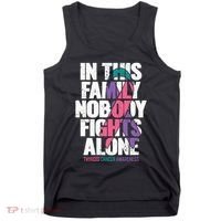 Thyroid Cancer Support Family Thyroid Cancer Awareness Tank Top thumb 0