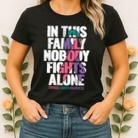 Thyroid Cancer Support Family Thyroid Cancer Awareness Women's T-Shirt thumb 2