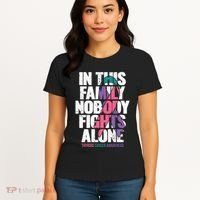 Thyroid Cancer Support Family Thyroid Cancer Awareness Women's T-Shirt thumb 4