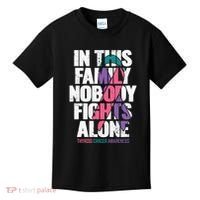 Thyroid Cancer Support Family Thyroid Cancer Awareness Kids T-Shirt thumb 0