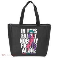 Thyroid Cancer Support Family Thyroid Cancer Awareness Tote Bag thumb 0