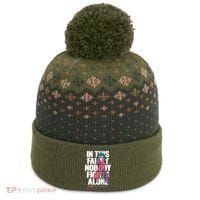 Thyroid Cancer Support Family Thyroid Cancer Awareness The Baniff Cuffed Pom Beanie thumb 0