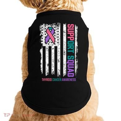 Thyroid Cancer Support Squad Thyroid Cancer Awareness Doggie Tank