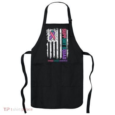 Thyroid Cancer Support Squad Thyroid Cancer Awareness Apron