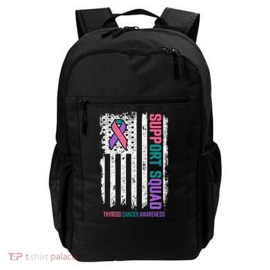 Thyroid Cancer Support Squad Thyroid Cancer Awareness Backpack