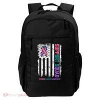 Thyroid Cancer Support Squad Thyroid Cancer Awareness Backpack thumb 0