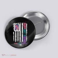 Thyroid Cancer Support Squad Thyroid Cancer Awareness Button thumb 0