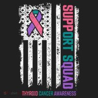 Thyroid Cancer Support Squad Thyroid Cancer Awareness Beanie thumb 2