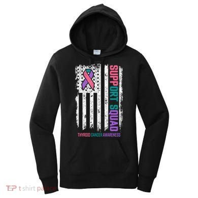 Thyroid Cancer Support Squad Thyroid Cancer Awareness Women's Hoodie
