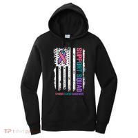 Thyroid Cancer Support Squad Thyroid Cancer Awareness Women's Hoodie thumb 0