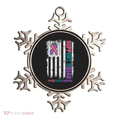 Thyroid Cancer Support Squad Thyroid Cancer Awareness Ornament