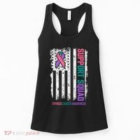 Thyroid Cancer Support Squad Thyroid Cancer Awareness Women's Tank Top thumb 0