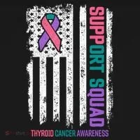 Thyroid Cancer Support Squad Thyroid Cancer Awareness Toddler Hoodie thumb 2
