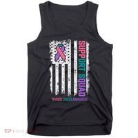 Thyroid Cancer Support Squad Thyroid Cancer Awareness Tank Top thumb 0