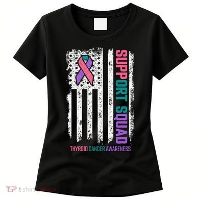 Thyroid Cancer Support Squad Thyroid Cancer Awareness Women's T-Shirt