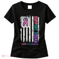 Thyroid Cancer Support Squad Thyroid Cancer Awareness Women's T-Shirt thumb 0